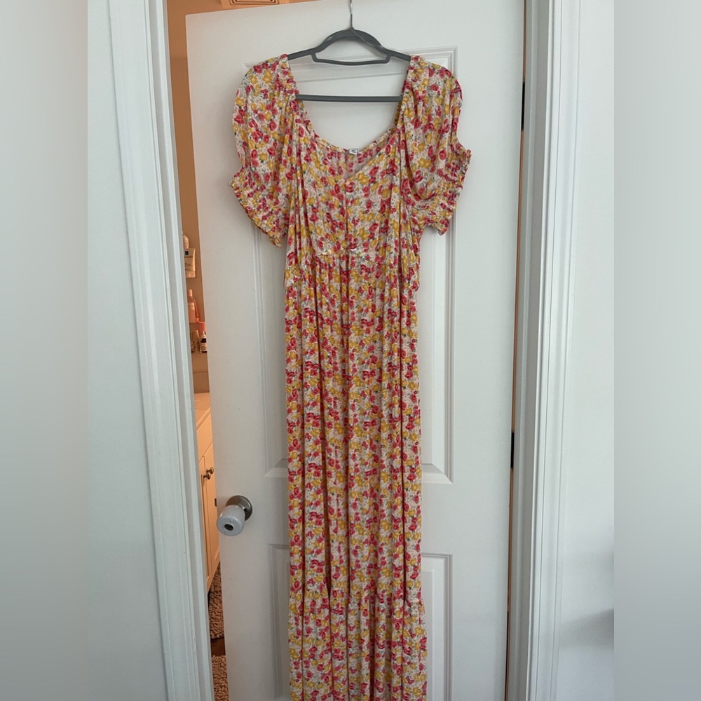 Soma Floral Maternity Maxi Size L